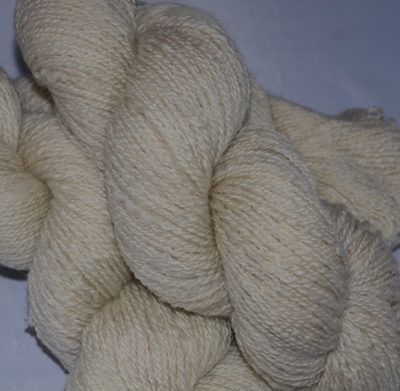 Bannockbane White Shetland Yarn